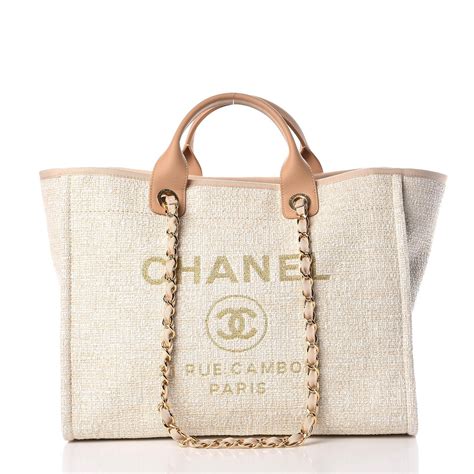 chanel deauville tote uk|chanel large deauville shopping tote.